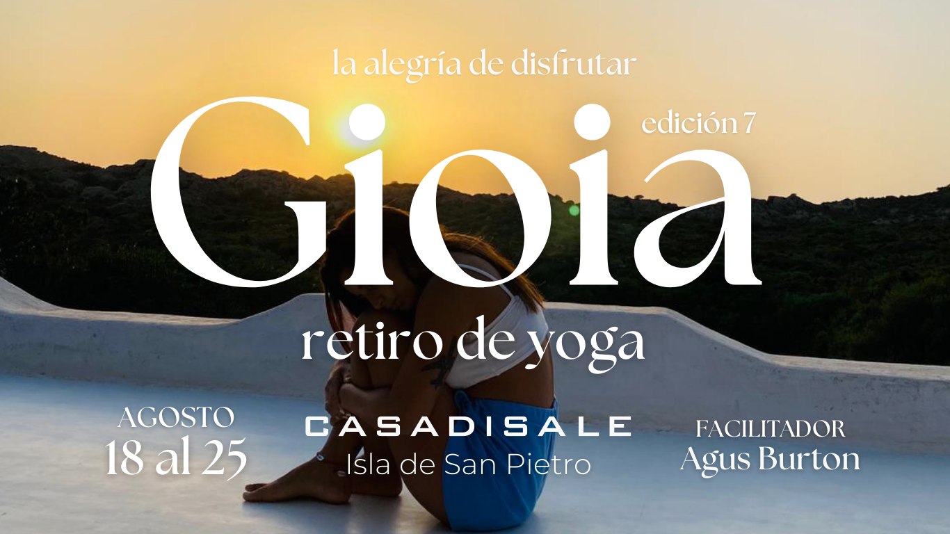 Gioia 2024 - Ritiro yoga in Carloforte with Agus Burton and Nadia De Paoli
