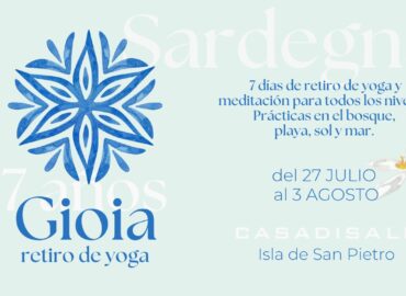 Yoga retreat summer 2025 Sardinia with Agus Burton