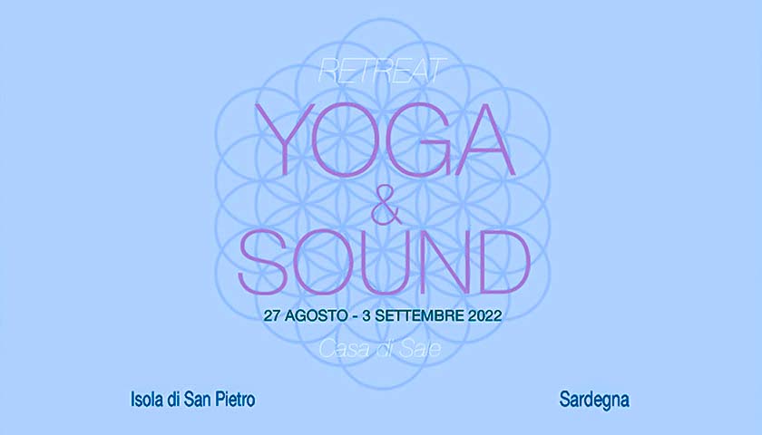 Yoga and sound 2022 ritiro yoga Sardegna Carloforte